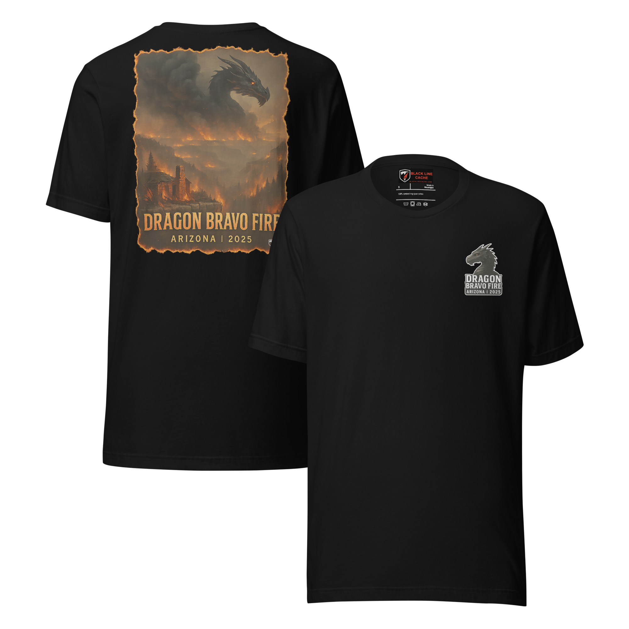Dragon Bravo Fire 2025 Arizona Wildfire… | Black Line Cache
